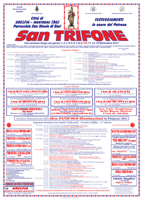 San Trifone 2017