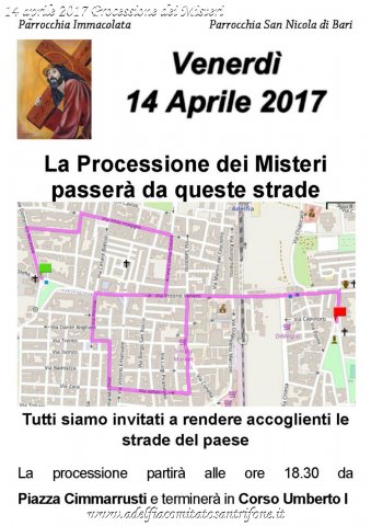 Processione dei Misteri 14 aprile 2017