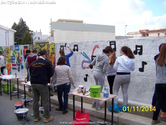 Concorso Murales "I Colori della Musica" 01-11-2014