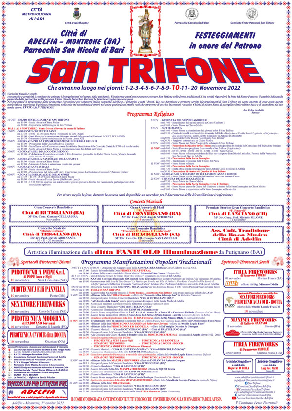San Trifone 2022