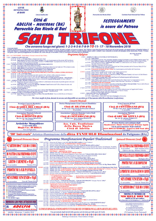 San Trifone 2018