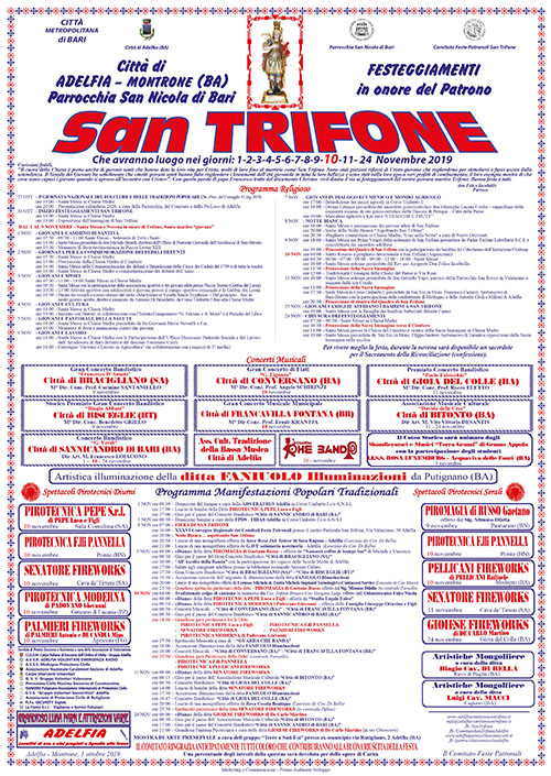 Manifesto San Trifone 2019